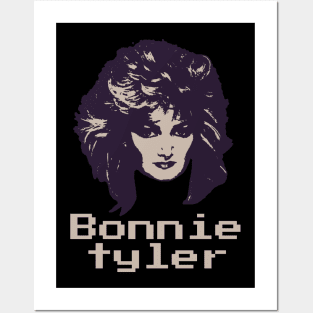 Bonnie tyler ||| 70s retro style Posters and Art